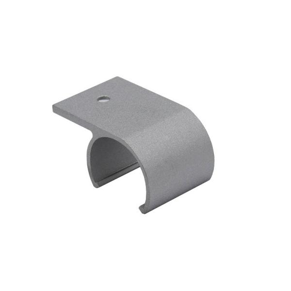 Buy Dye28-01 28mm Aluminum Lean Pipe Spindle Fixture Holder Fastening Clasp Fixed Plate Clasp at wholesale prices