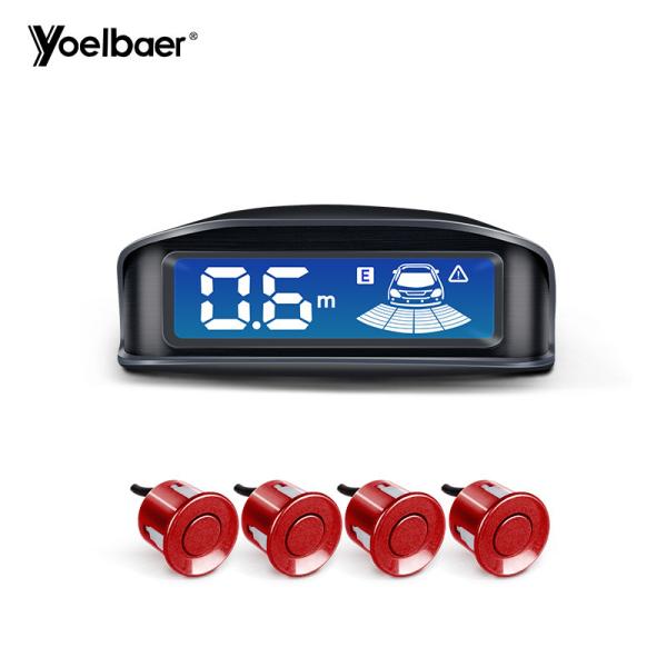 Buy 4 Detectors Rear Parking Sensors Ultrasonic Reverse Sensors Warning Screen at wholesale prices