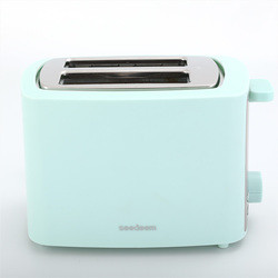 Electric Digital Led Display Toaster 2 Slice Stainless Steel Smart