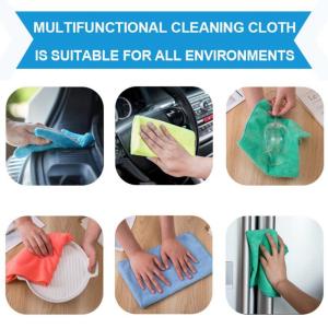 Customized Lightweight Microfiber Towel Home Cleaning Soft Microfiber Cloth