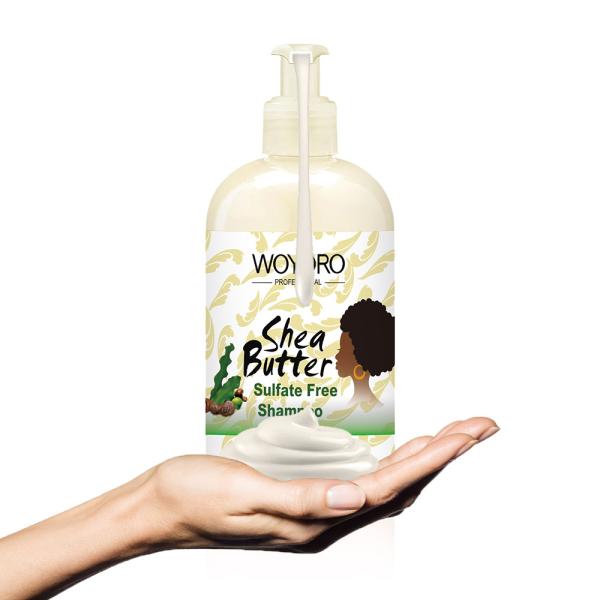 Buy Shea Butter 500ML SLS Free Hair Shampoo Mild Without Stimulation at wholesale prices