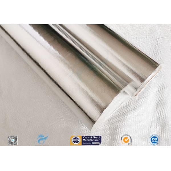 Buy Moisture Proof 450g Durable Aluminium Foil Fiberglass Fabric Silver Laminated at wholesale prices