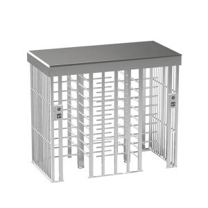 IP45 Stainless Steel Double Lane Turnstile Full Height SS304 40W