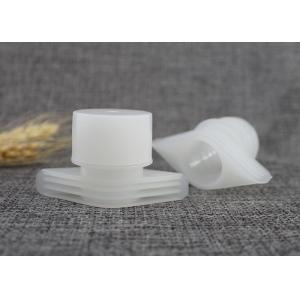China Durable Food Pouch Plastic Nozzle With Cover 24.5mm Outter Diameter Medium Size on sale