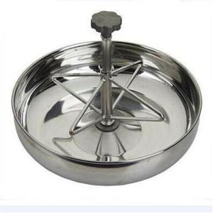 Small Ss304 Pig Trough Feeder 25cm Stainless Steel Pig Feeder