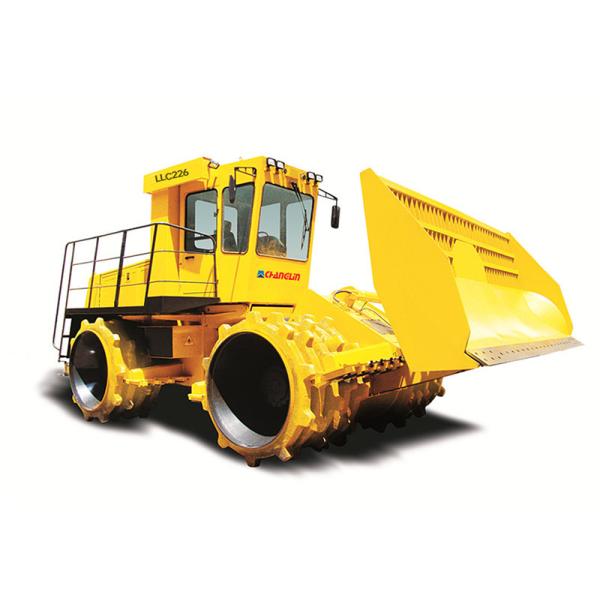 LLC226 Vibrating Roller Compactor Construction Machinery For Garbage Compaction