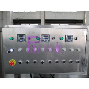 Electric Sterilizer Bottle Packing Machine System , Engineering Plastic Belt