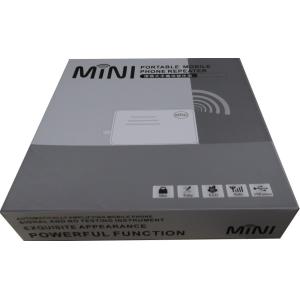 Portable Mini Cell Phone Signal Repeater , 3G White Amplifier For Travel