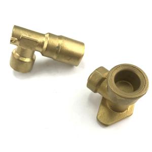 L092 ASTM Standard OEM Copper Forging Part for Customized Designed Tee Pipe