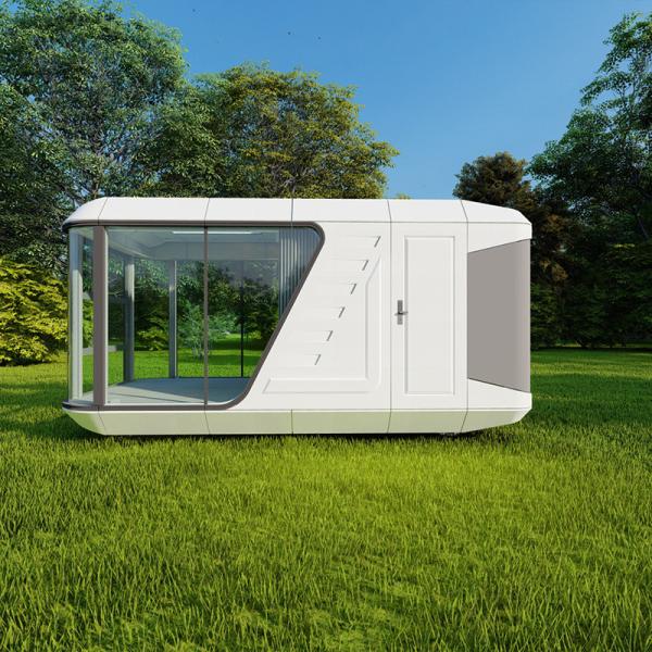 Buy Intelligent and Exquisite Prefab Houses Space Capsule Inspired Design at wholesale prices