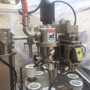 Aluminum 250ml/Piece Dia 50mm Tube Filling Machine