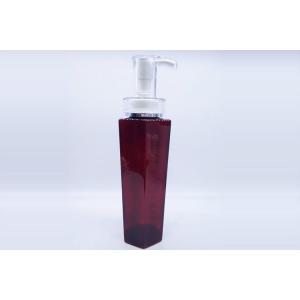Irregular Square 400ml Plastic Cosmetic Bottles With Lotion Pump