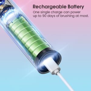 Best Hot Sell Ivismile Blue Light Whitening Led Portable Travel Smart Toothbrush