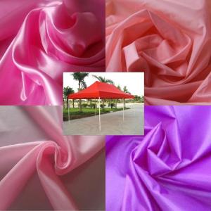 190T china manufacture cheap taffeta fabric for tent