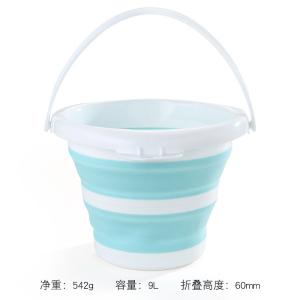 Compact Foldable Plastic Bucket Lightweight and Space-saving Water Storage
