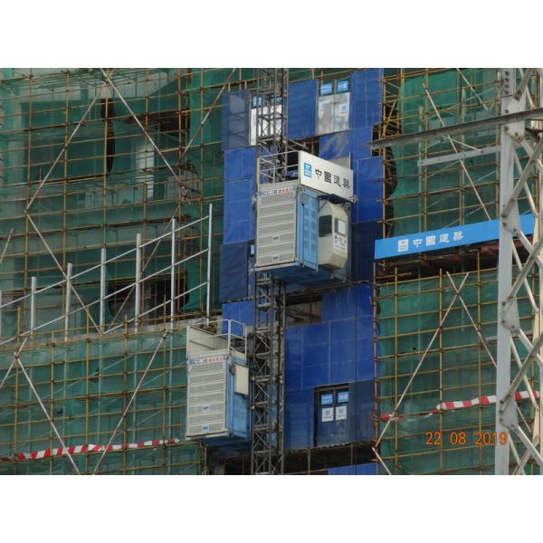 Buy TUV Construction 60 M / Min Rack And Pinion Hoist at wholesale prices