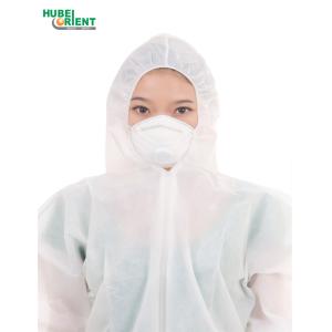 ISO13485 Hooded Nonwoven Medical Protection Coverall For Hospital