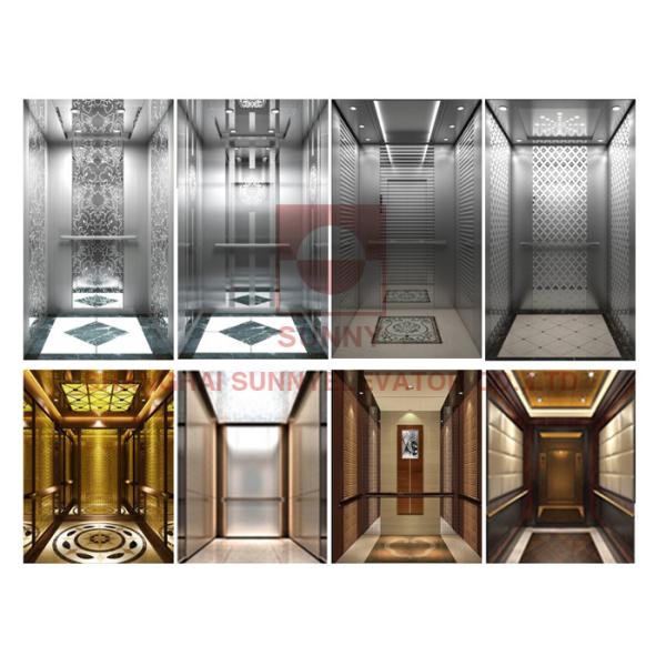 Gearless Machine Room Less Elevator With Permanent Magnet Synchronous