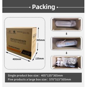 Hotel Electric Mini Tankless Shower Water Heater 7000W Wall Mounted