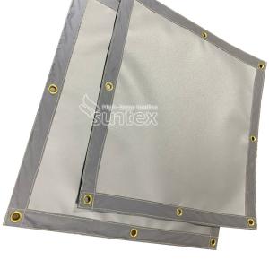 Double Coated Silicone Fiberglass 36'' Fire Pit Mats Protector