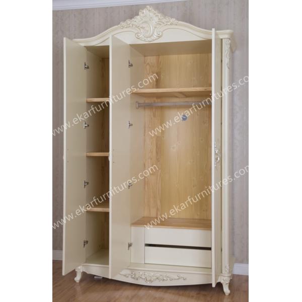 Empire Palace Antique Girl Bedroom Furniture White Wardrobe 601