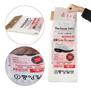 Recycled Transparent HDPE Plastic Newspaper Bags Gravure printing