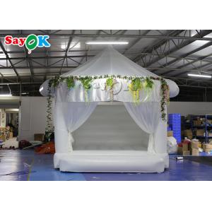 5x5x4.7mH PVC Wedding Air Jumping Inflatable Bounce