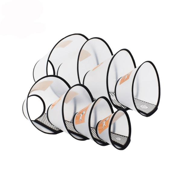 Transparent Elizabethan Circle Pets Products Logo Customized