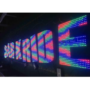 DC5V LED Pixel Light , Programmable 8mm Staw HatLED Channel Letter