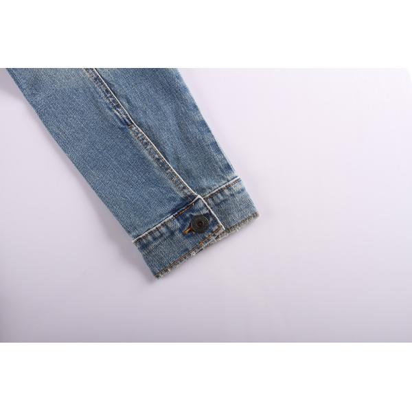 98% Algodon 2% Spandex Men'S Denim Jacket M L XL 2XL