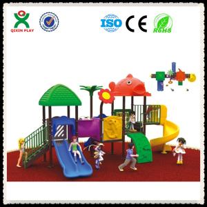 Quality Play School Equipment Kids Outdoor Playsets Wholesale QX-056A for sale