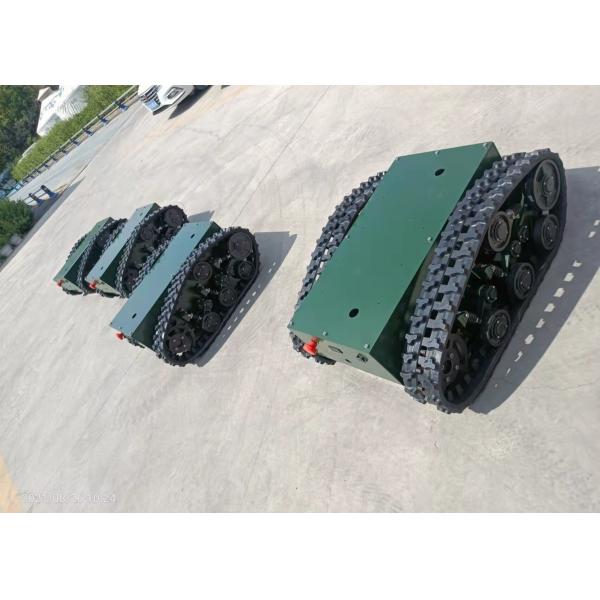 Buy Loading 100kg Rubber Track Undercarriage 12KM/H 2KW at wholesale prices