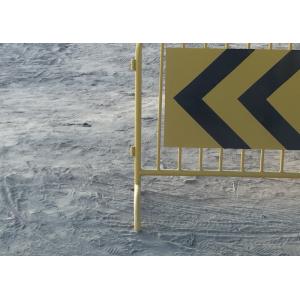 Professional Metal Pedestrian Barriers , Metal Crowd Barriers For Exhibitions /