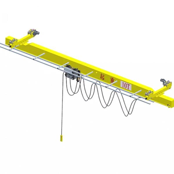 Buy HD Model Single Girder Electric Overhead Travelling Crane Safety Mobile 5t at wholesale prices
