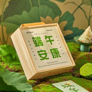 Custom Festival Wooden Boxes Storage Box Gift Box