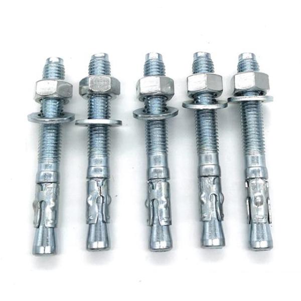 ZINC Finish Floor Wedge Anchors Expansion Bolt for Elevator Safety in General Industry