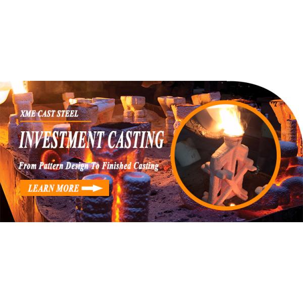 Precision Carbon Steel Investment Casting Parts with Machining and Polishing Process