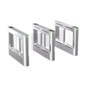Access Management 40W SS304 Acrylic Barrier Turnstile Gate IP45
