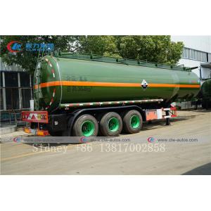 36cbm Q345 Mild Steel Liquid Ammonia Tanker Semi Trailer