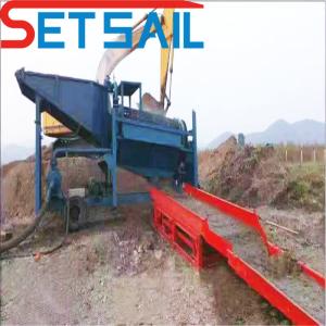 Customized Full Automatic Land Mining Machinery for Gold and Diamond at