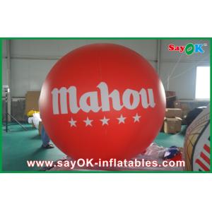Customize Inflatable Balloons For Advertising / Outdoor Inflatable Helium
