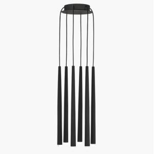 Vsual Comfort Pylon 6 Light Chandelier 700TRSPPYL6