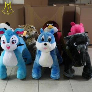 Hansel amusement park equipment mechanical walking animal bike electric power