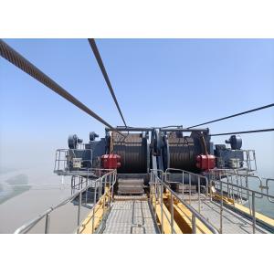 TCW-100 Tower Crane Mechanical Winch for 20mm Wire Rope