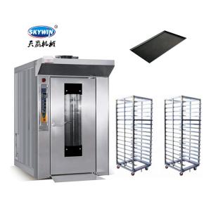 Energy Saving Industrial Stainless Steel 32 Trays Rotary Electric Oven
