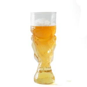 Customization Crystal Glass Cup Sustainable With Football Shape