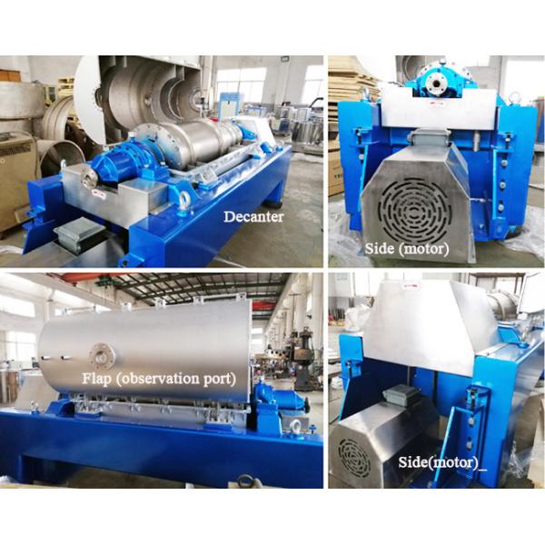 450mm Drum Industrial Calium Hypochlorate Titanium Deacnter Centrifuge