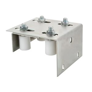 40MM Automatic Sliding Gate Guide Roller Bracket Kit With Nylon Roller