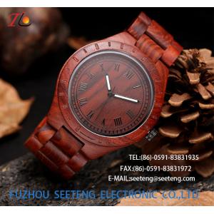 wholesale Pu watch wooden watches alloy case quartz watch fashion watch concise