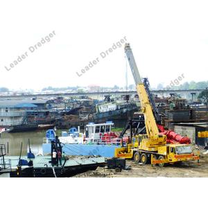 Quality 900m³/H Dual Pump Dredger Ship With Electrical Systems for sale
